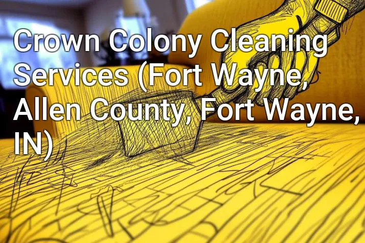 Crown Colony Cleaning Services (Fort Wayne, Allen County, Fort Wayne, IN)