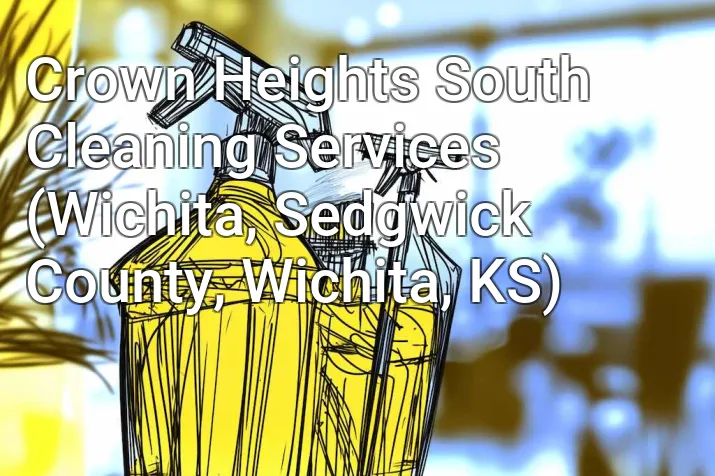 Crown Heights South Cleaning Services (Wichita, Sedgwick County, Wichita, KS)