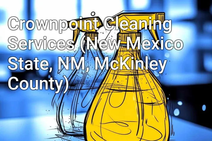 Crownpoint Cleaning Services (New Mexico State, NM, McKinley County)