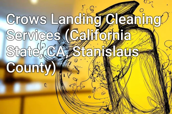 Crows Landing Cleaning Services (California State, CA, Stanislaus County)