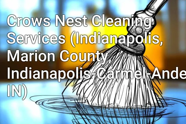 Crows Nest Cleaning Services (Indianapolis, Marion County, Indianapolis-Carmel-Anderson, IN)