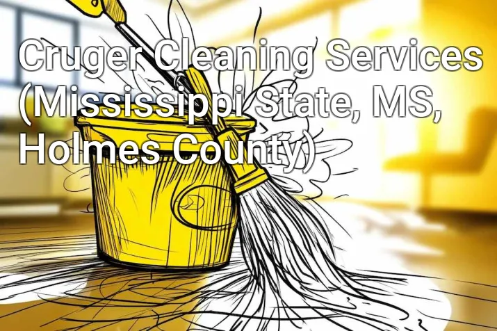 Cruger Cleaning Services (Mississippi State, MS, Holmes County)