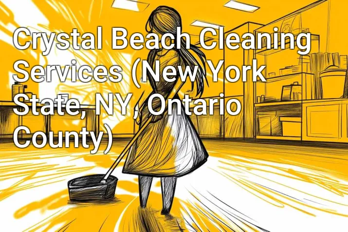 Crystal Beach Cleaning Services (New York State, NY, Ontario County)