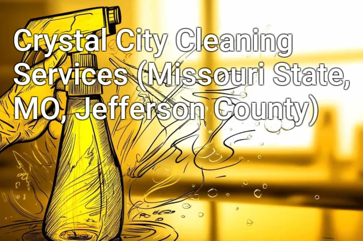 Crystal City Cleaning Services (Missouri State, MO, Jefferson County)