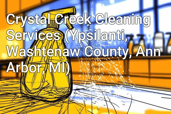 Crystal Creek Cleaning Services (Ypsilanti, Washtenaw County, Ann Arbor, MI)