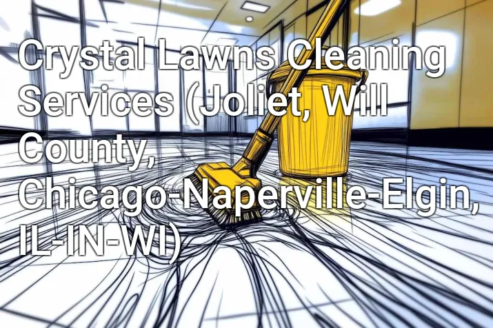 Crystal Lawns Cleaning Services (Joliet, Will County, Chicago-Naperville-Elgin, IL-IN-WI)