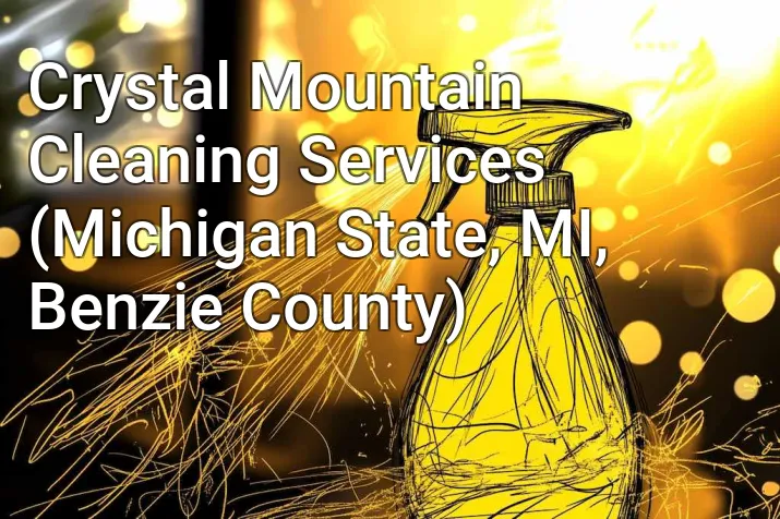 Crystal Mountain Cleaning Services (Michigan State, MI, Benzie County)