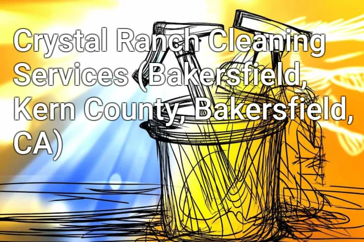 Crystal Ranch Cleaning Services (Bakersfield, Kern County, Bakersfield, CA)