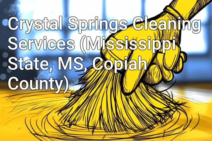 Crystal Springs Cleaning Services (Mississippi State, MS, Copiah County)