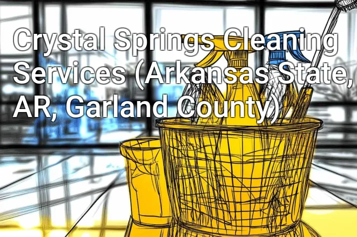 Crystal Springs Cleaning Services (Arkansas State, AR, Garland County)