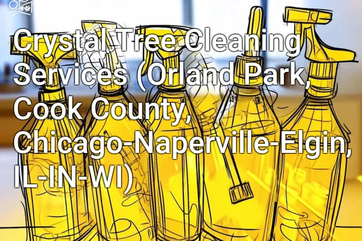 Crystal Tree Cleaning Services (Orland Park, Cook County, Chicago-Naperville-Elgin, IL-IN-WI)