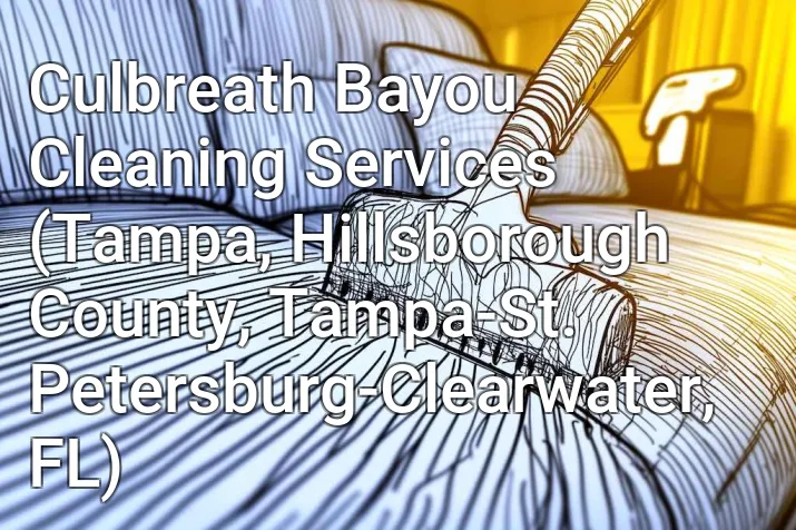 Culbreath Bayou Cleaning Services (Tampa, Hillsborough County, Tampa-St. Petersburg-Clearwater, FL)