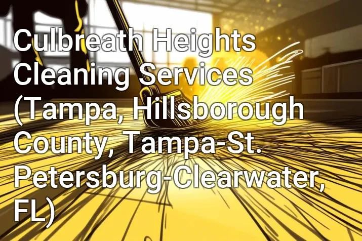 Culbreath Heights Cleaning Services (Tampa, Hillsborough County, Tampa-St. Petersburg-Clearwater, FL)