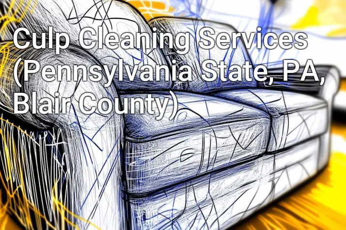Culp Cleaning Services (Pennsylvania State, PA, Blair County)