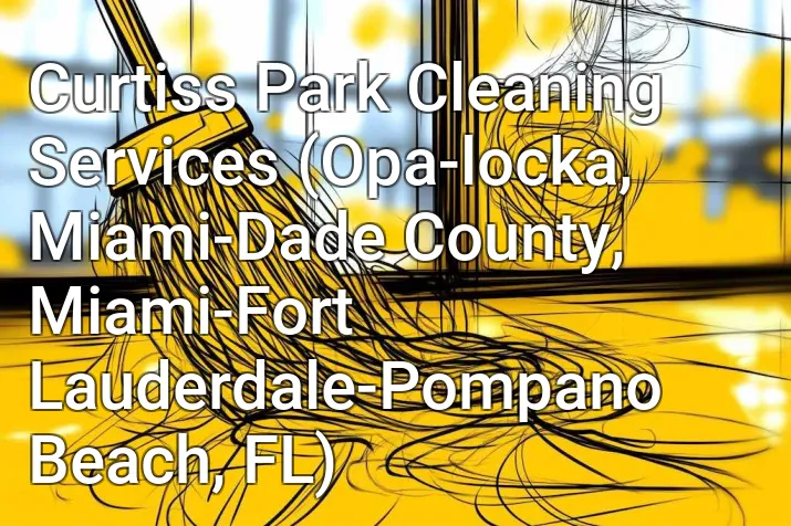 Curtiss Park Cleaning Services (Opa-locka, Miami-Dade County, Miami-Fort Lauderdale-Pompano Beach, FL)