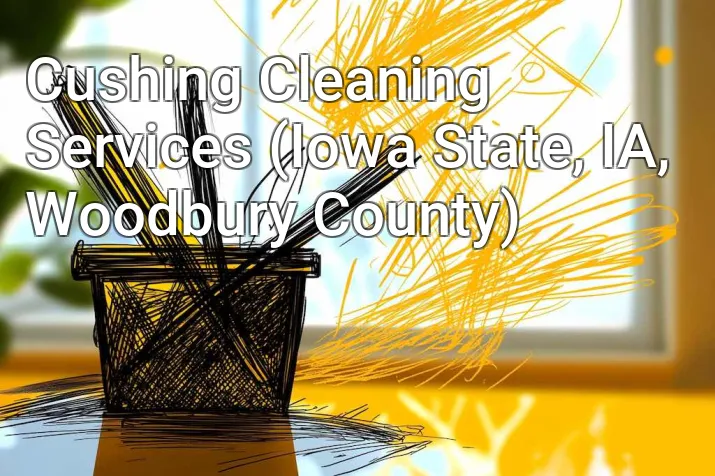 Cushing Cleaning Services (Iowa State, IA, Woodbury County)