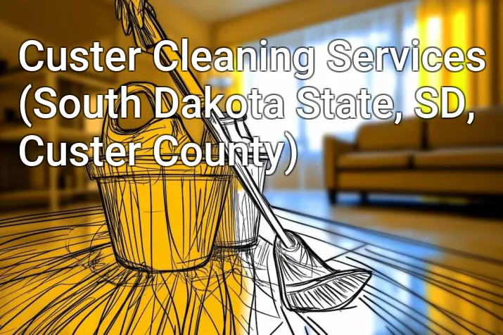 Custer Cleaning Services (South Dakota State, SD, Custer County)