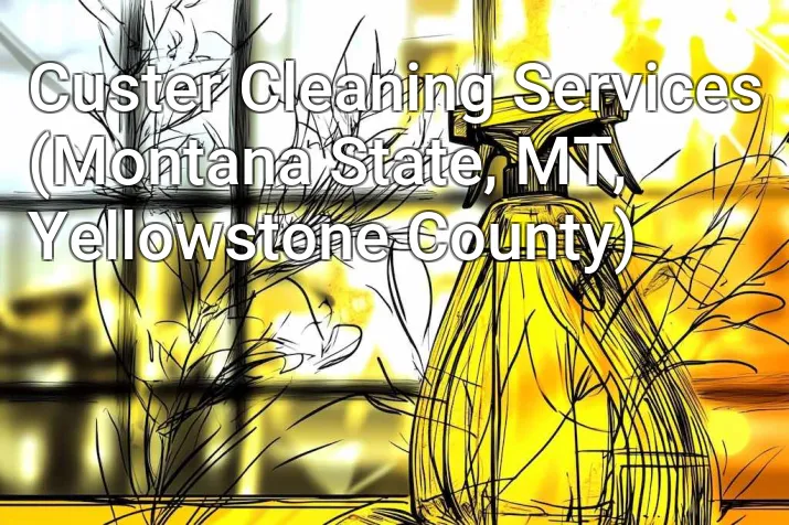 Custer Cleaning Services (Montana State, MT, Yellowstone County)
