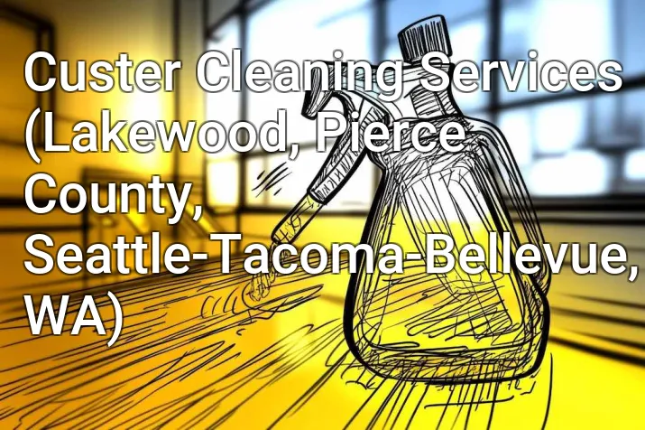 Custer Cleaning Services (Lakewood, Pierce County, Seattle-Tacoma-Bellevue, WA)