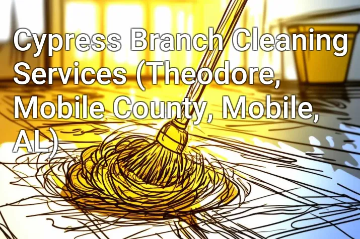 Cypress Branch Cleaning Services (Theodore, Mobile County, Mobile, AL)