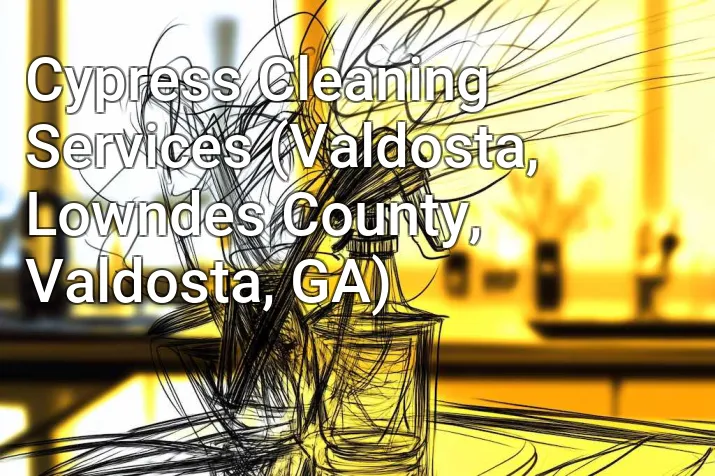 Cypress Cleaning Services (Valdosta, Lowndes County, Valdosta, GA)