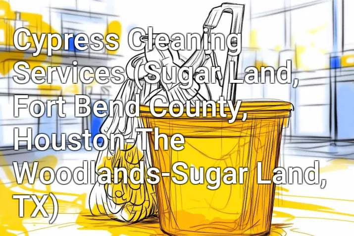Cypress Cleaning Services (Sugar Land, Fort Bend County, Houston-The Woodlands-Sugar Land, TX)