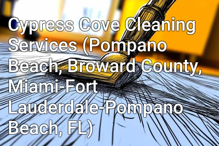 Cypress Cove Cleaning Services (Pompano Beach, Broward County, Miami-Fort Lauderdale-Pompano Beach, FL)