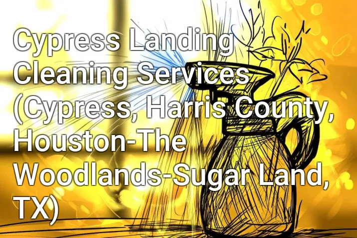 Cypress Landing Cleaning Services (Cypress, Harris County, Houston-The Woodlands-Sugar Land, TX)