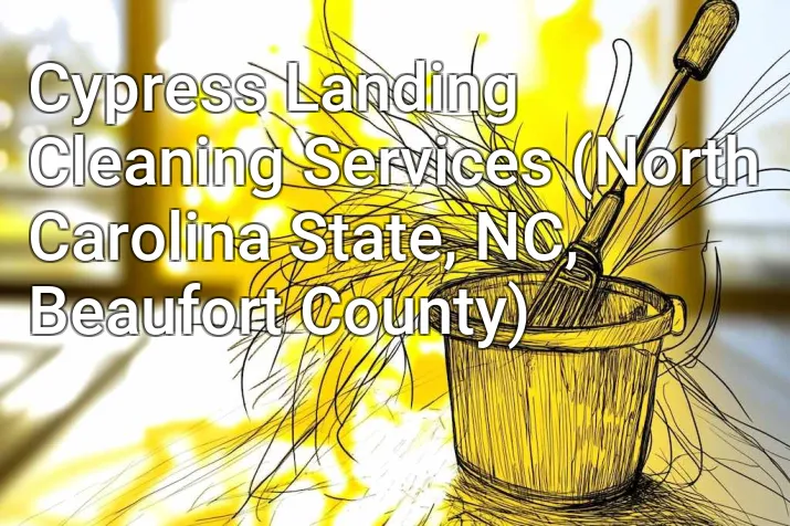 Cypress Landing Cleaning Services (North Carolina State, NC, Beaufort County)