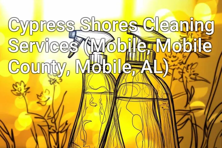 Cypress Shores Cleaning Services (Mobile, Mobile County, Mobile, AL)