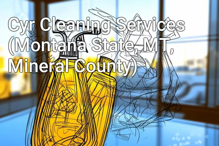 Cyr Cleaning Services (Montana State, MT, Mineral County)