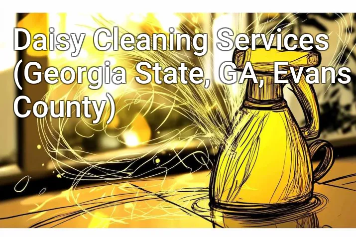 Daisy Cleaning Services (Georgia State, GA, Evans County)