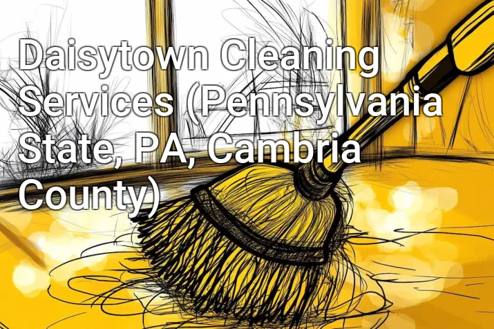 Daisytown Cleaning Services (Pennsylvania State, PA, Cambria County)