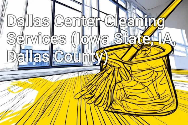 Dallas Center Cleaning Services (Iowa State, IA, Dallas County)