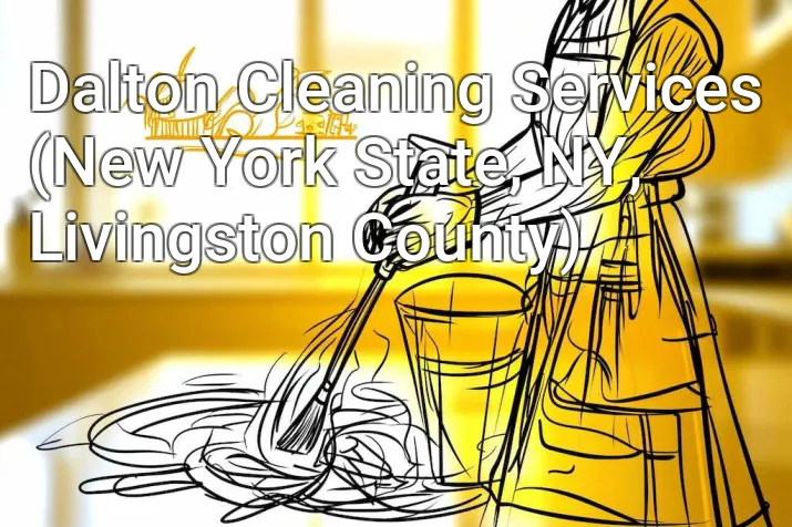Dalton Cleaning Services (New York State, NY, Livingston County)