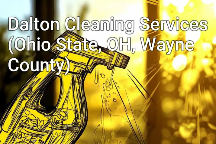 Dalton Cleaning Services (Ohio State, OH, Wayne County)