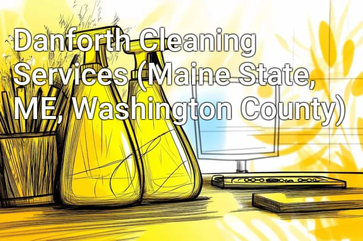 Danforth Cleaning Services (Maine State, ME, Washington County)