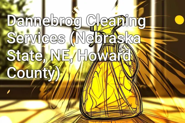 Dannebrog Cleaning Services (Nebraska State, NE, Howard County)