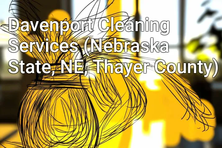 Davenport Cleaning Services (Nebraska State, NE, Thayer County)