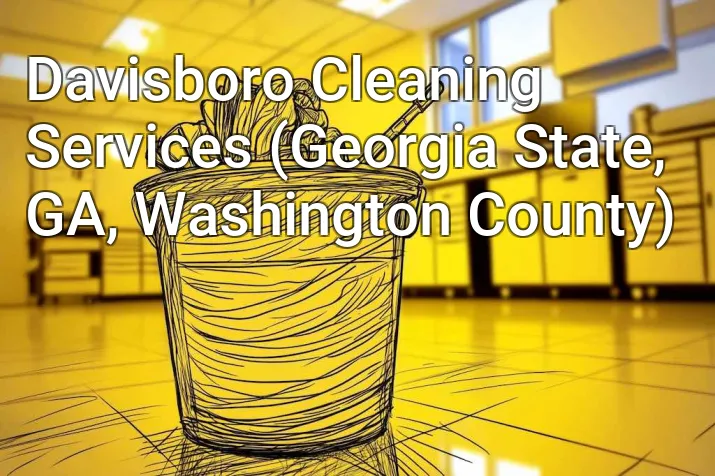 Davisboro Cleaning Services (Georgia State, GA, Washington County)