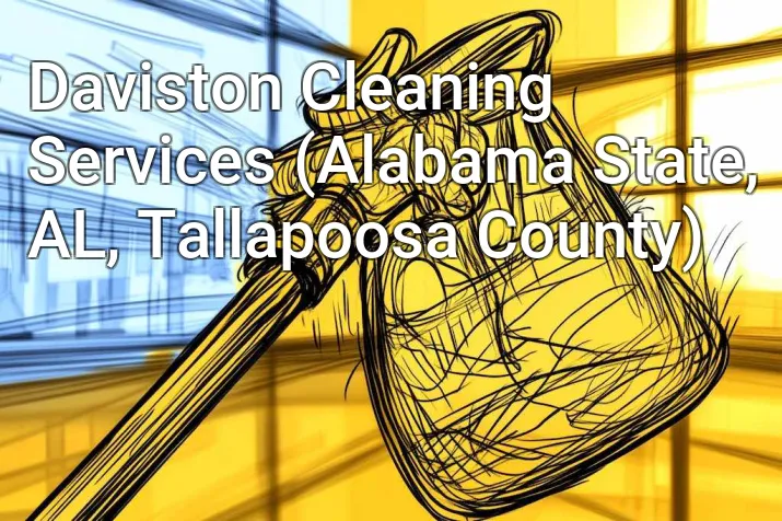 Daviston Cleaning Services (Alabama State, AL, Tallapoosa County)