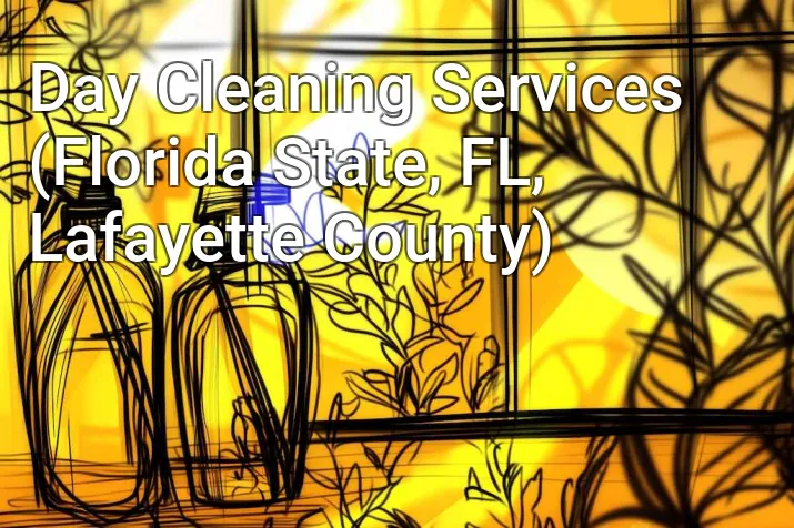 Day Cleaning Services (Florida State, FL, Lafayette County)