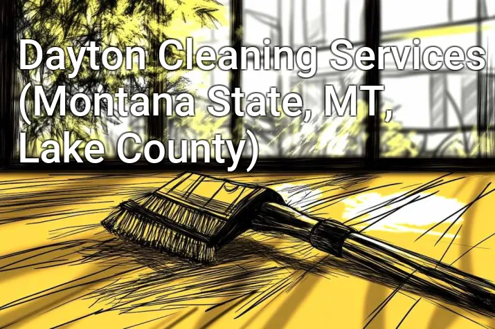 Dayton Cleaning Services (Montana State, MT, Lake County)