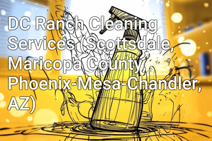 DC Ranch Cleaning Services (Scottsdale, Maricopa County, Phoenix-Mesa-Chandler, AZ)
