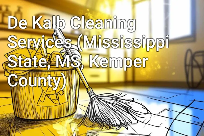 De Kalb Cleaning Services (Mississippi State, MS, Kemper County)