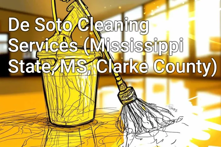 De Soto Cleaning Services (Mississippi State, MS, Clarke County)