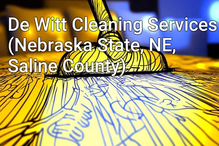 De Witt Cleaning Services (Nebraska State, NE, Saline County)