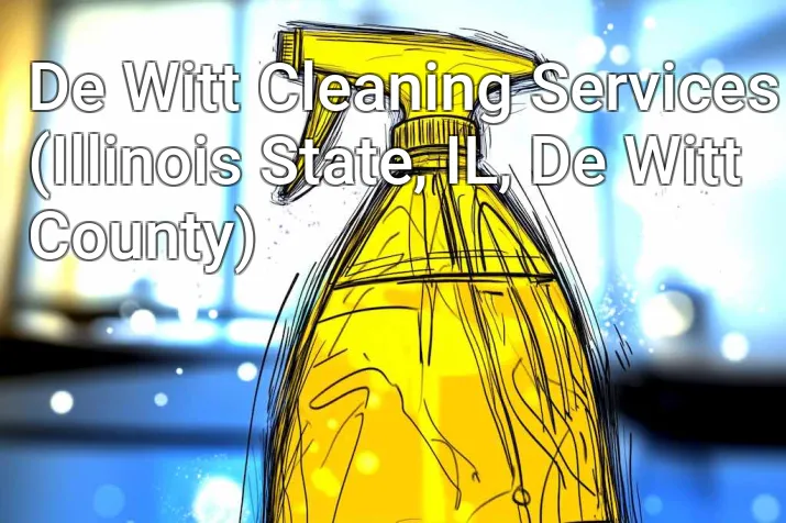 De Witt Cleaning Services (Illinois State, IL, De Witt County)