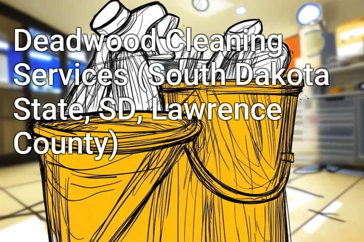 Deadwood Cleaning Services (South Dakota State, SD, Lawrence County)