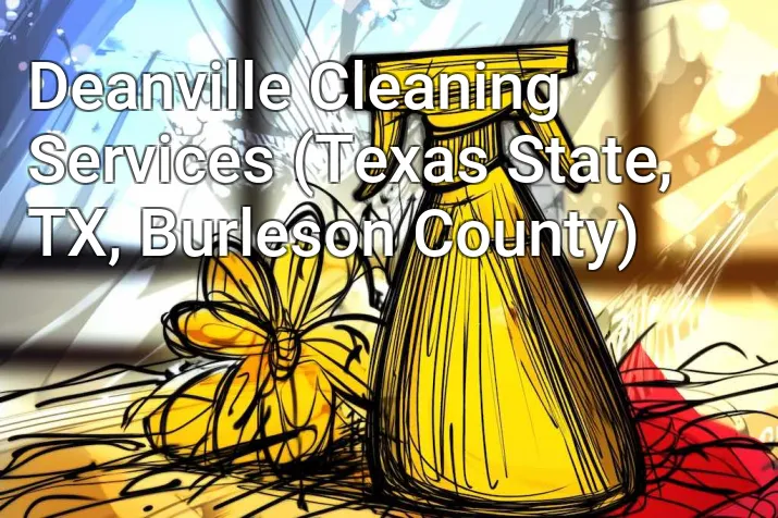 Deanville Cleaning Services (Texas State, TX, Burleson County)